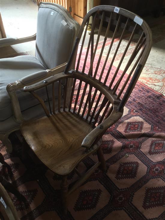 Early 19th century elbow chair